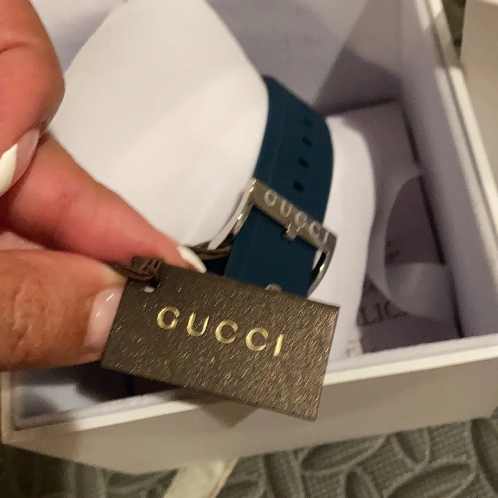 NWT blue Gucci sync unisex watch - Picture 5 of 11